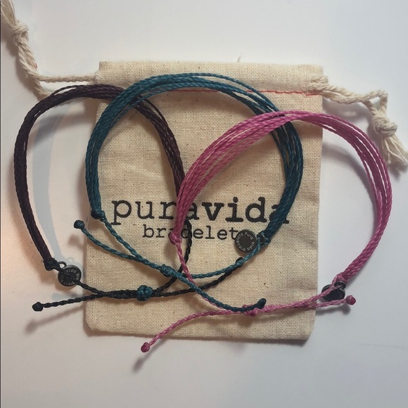3 Pura Vida bracelets - Picture 3 of 9